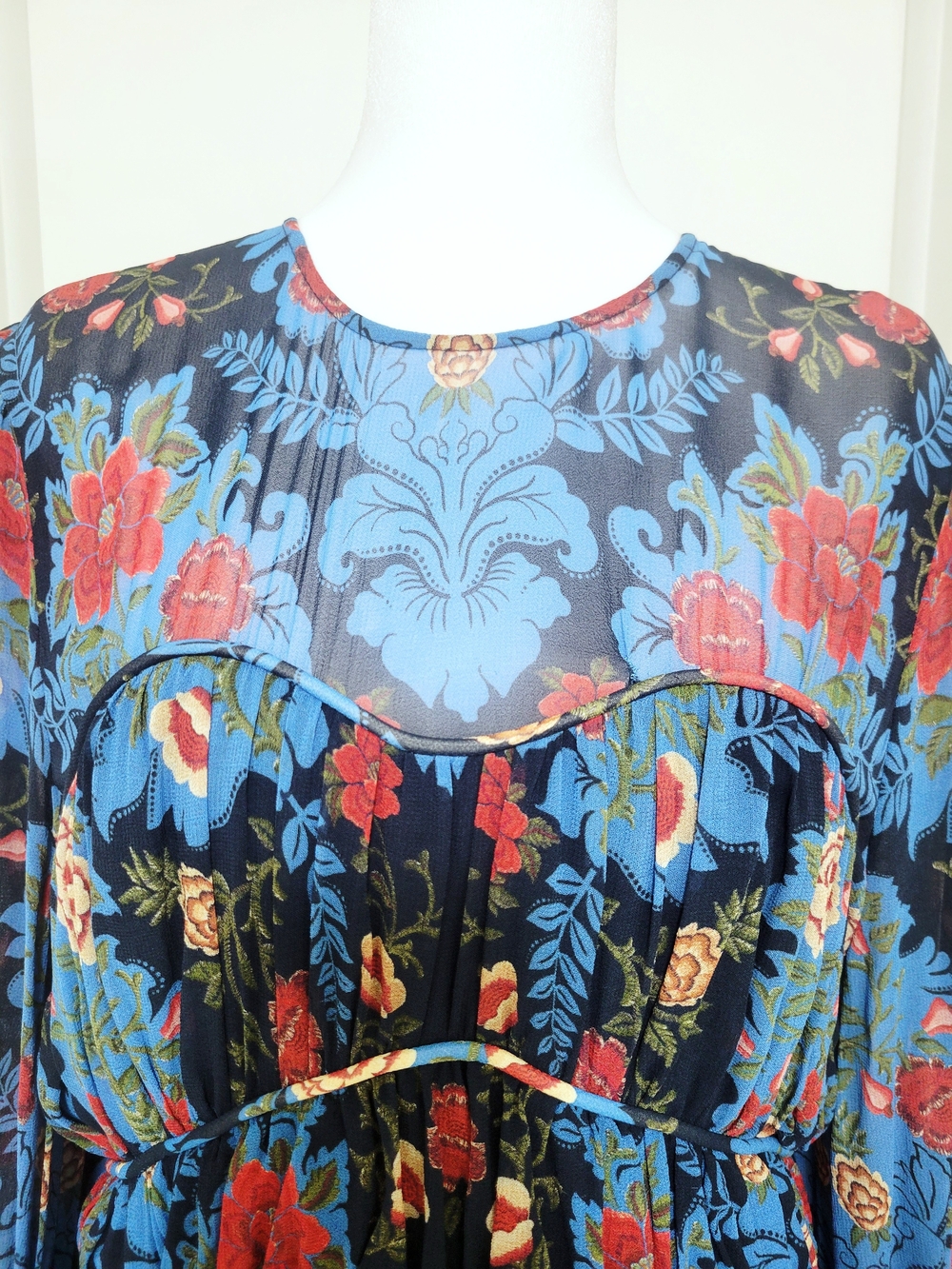 Farm Rio Arabesque Floral Gown - Picture 11 of 13